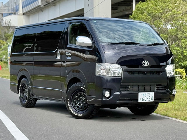 ハイエースバン 2.8 スーパーGL ダークプライムII ロング ディーゼル 4WD 両側パワー...