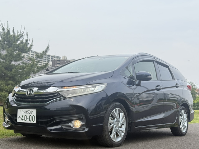 シャトル 1.5 ハイブリッド Z スタイルエディション ハーフレザー・シートヒーター・...