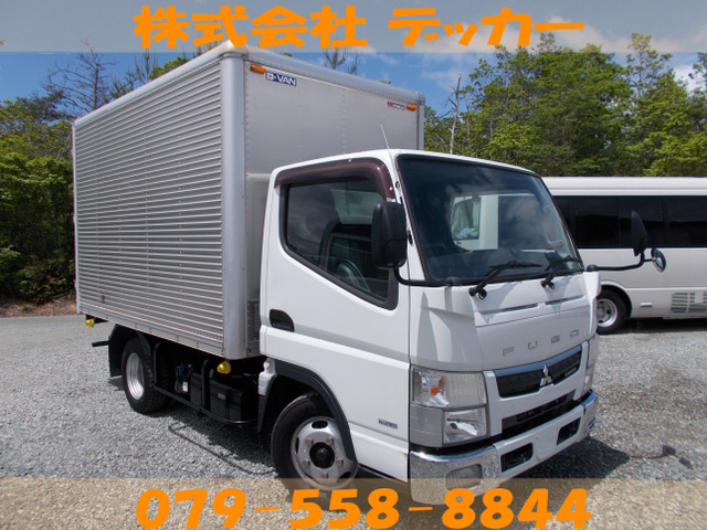 キャンター 3.0 全低床 ディーゼル 2トン アルミバン 荷寸307-176