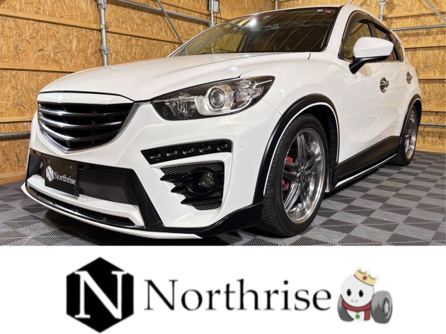 CX-5 2.2 XD Lパッケージ 4WD フルエアロナビTV後カメラ車高調黒革BO