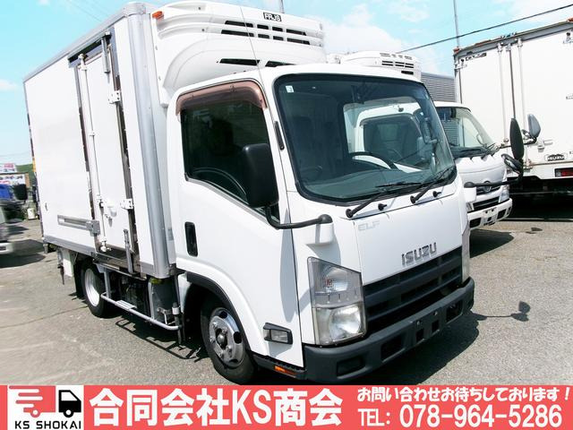 エルフ  冷蔵冷凍車 低温設定 2層式 サイド扉