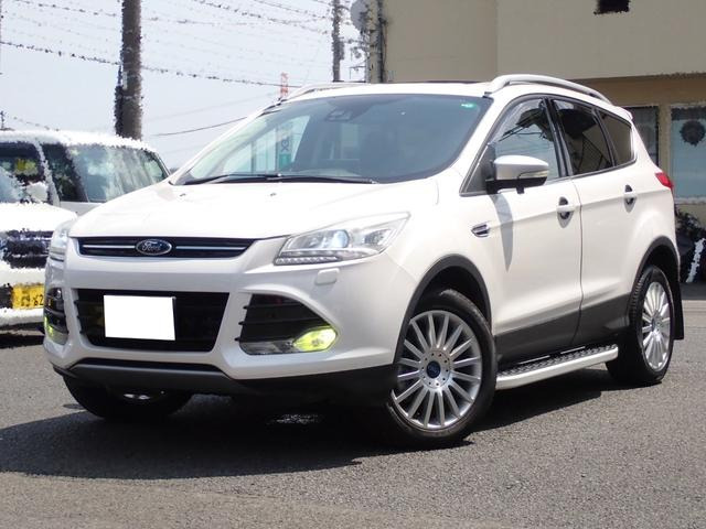 クーガ タイタニアム 4WD バックカメラ サイドカメラ パワーシート
