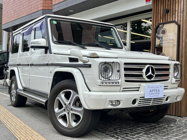 Gクラス G550 ロング 4WD 後期左H 2オーナー 5.5L-V8EG