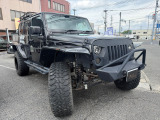 ラングラー アンリミテッド サハラ 3.6L 4WD ステアリングスイッチ 社外HDDナビ