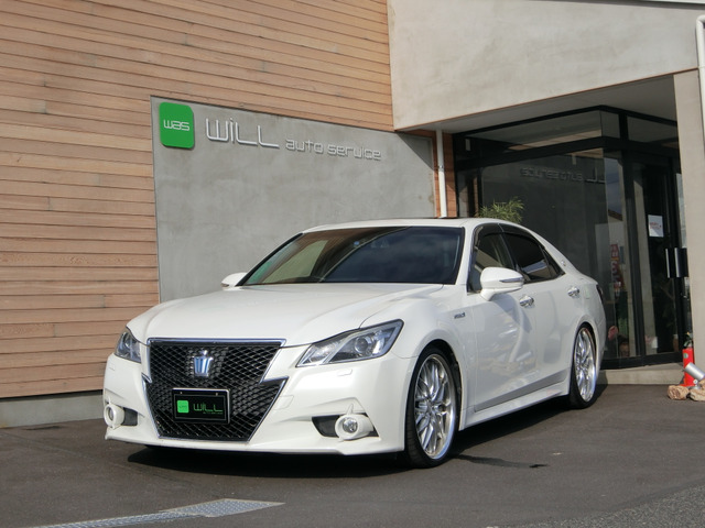 クラウンアスリート ハイブリッド 2.5 G サンルーフ WORK20インチAW