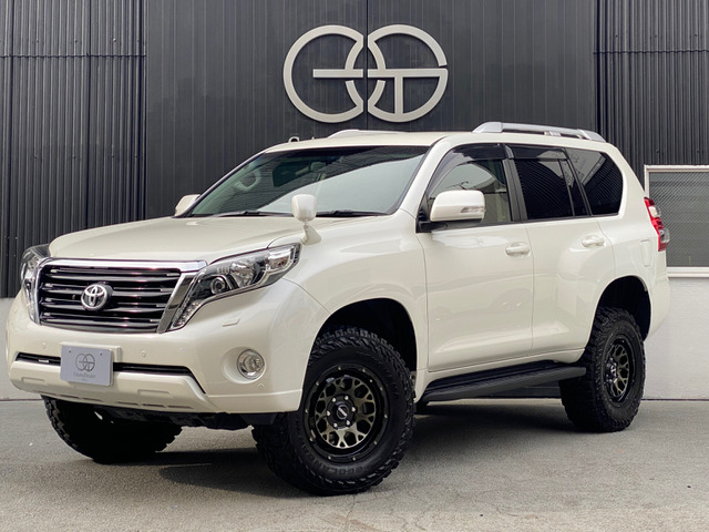 ランドクルーザープラド 2.8 TX Lパッケージ ディーゼル 4WD フリップダウンモニタ ...