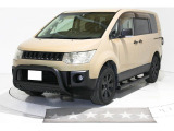 デリカD:5 2.4 シャモニー 4WD APJ製フロントグリルガード APJ製テールランプガード