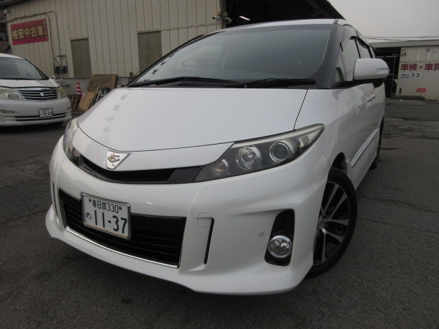 エスティマ 2.4 アエラス プレミアム エディション 美車 両側パワースライドドアー
