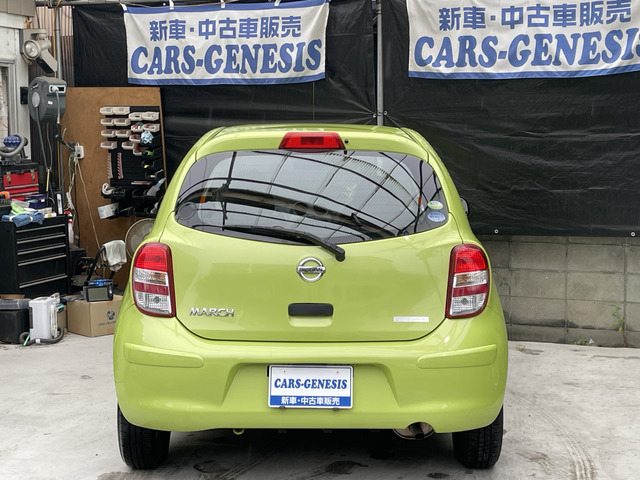 日産 マーチ 1.2 12S Vパッケージ キーレス・電動格納ミラー・かわいい