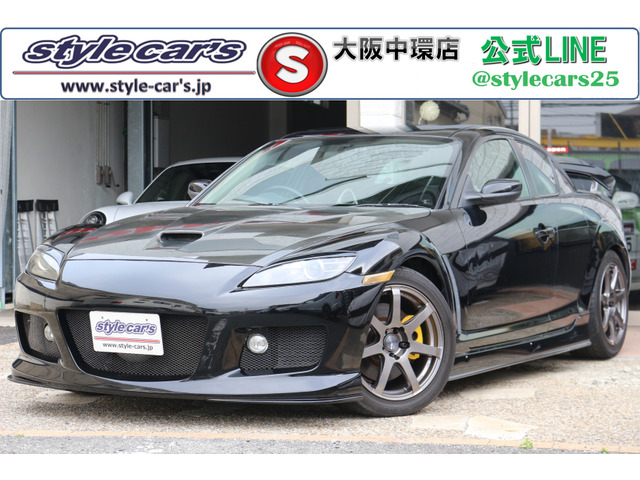 RX-8 タイプS 6MT カーボンボンネット エンケイAW