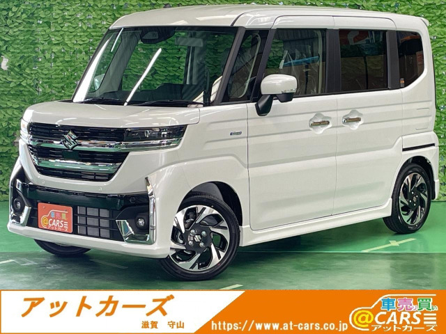 スペーシアカスタム ハイブリッド(HYBRID)  XS ナビTV両電動全周囲カメラ障害物S禁煙車