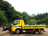 デュトロ ダンプ 4WD ダンプ 除雪車 スノープラウ付き