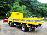デュトロ ダンプ 4WD ダンプ 除雪車 スノープラウ付き