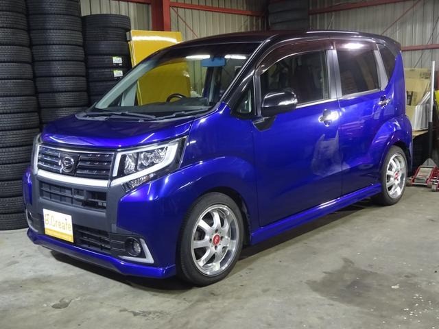 ムーヴカスタム RS ハイパー SA 4WD 本州仕入 ナビ TV B/T Bカメラ