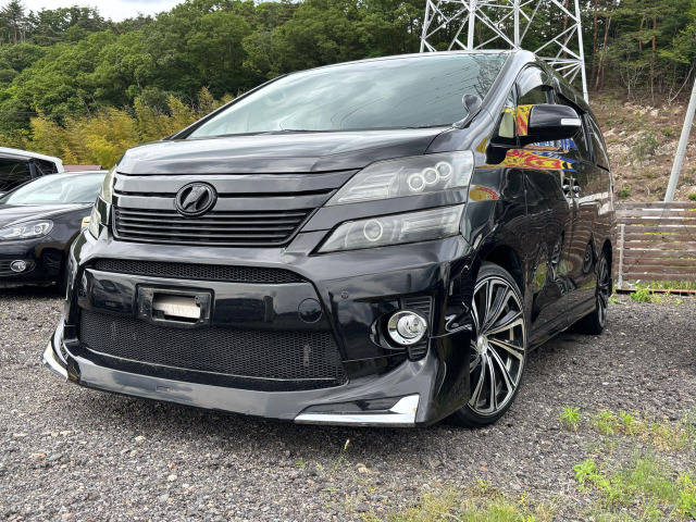 ヴェルファイア 2.4 V 色替え車両 リアモニター エアロ