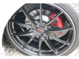 ☆RAYS/ボルクレーシングアルミホイール!スポークの間から除くキャリパーがカッコいい!