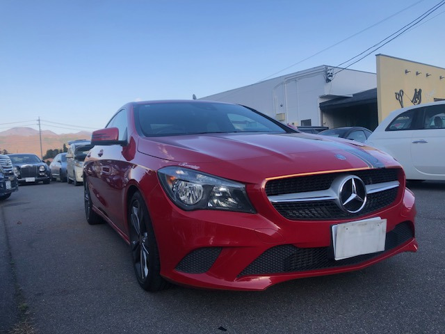 CLAクラス CLA180 18AW ETC ハーフレザー ナビTV