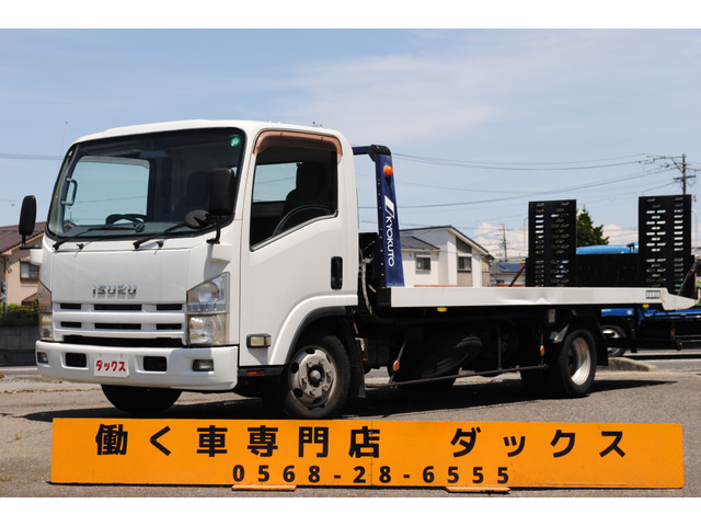 エルフ  積載車 極東フラトップ 2.95t