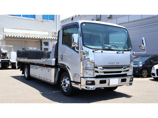 いすゞ エルフ 積載車 4WD フラトップZEROⅡ の中古車詳細 (190,000km