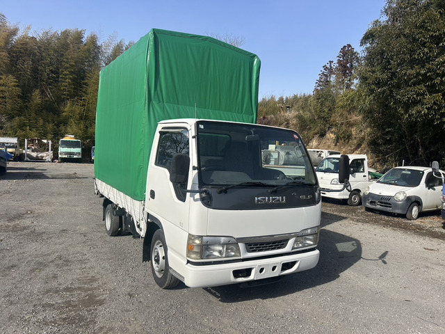 エルフ  ★ホロ車★乗車定員3名★後輪ダブル