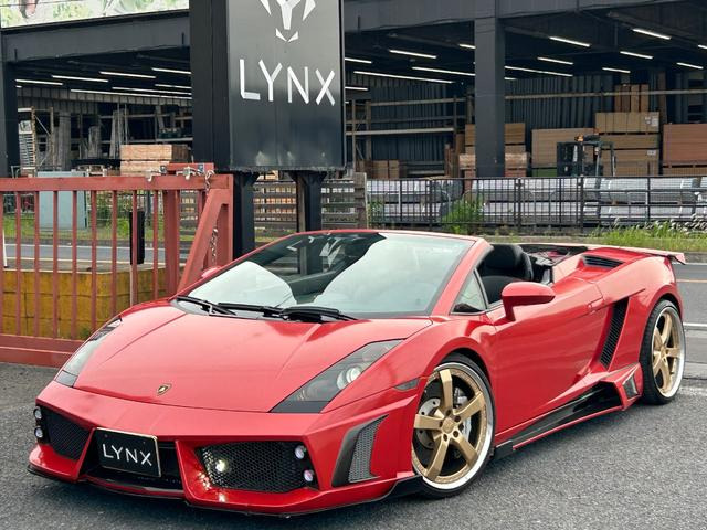 ガヤルドスパイダー 5.0 4WD ベースグレード 正規ディーラー車 Bカメ