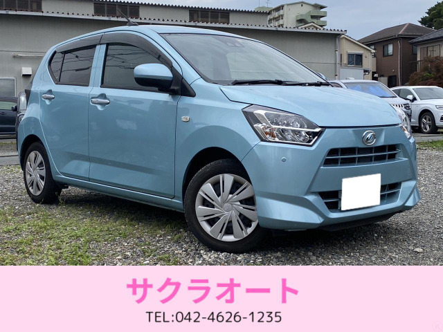 ミライース X リミテッド SAIII 社外ナビ バックカメラ 前後ドラレコ