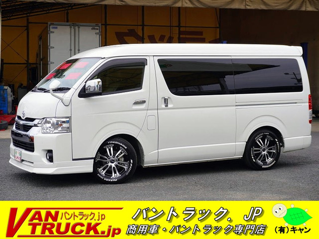 ハイエース 2.7 GL ロング ミドルルーフ 10人乗 電動スライドドア ナビ ETC