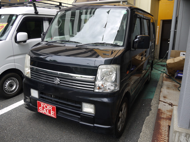 エブリイワゴン PZターボスペシャル 貨物4ナンバー登録車・純正後部座席あり