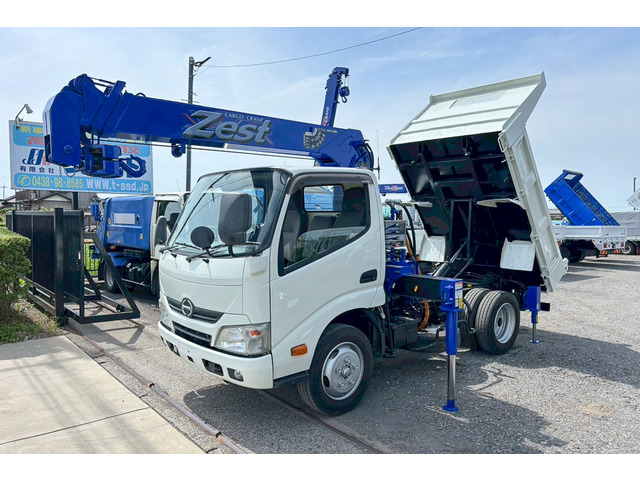 デュトロ  タダノZR234クレーン付ダンプ