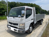 キャンター 3.0 ワイド ロング 全低床 ディーゼル 3.5t積載アルミ平ボディ・車検付き