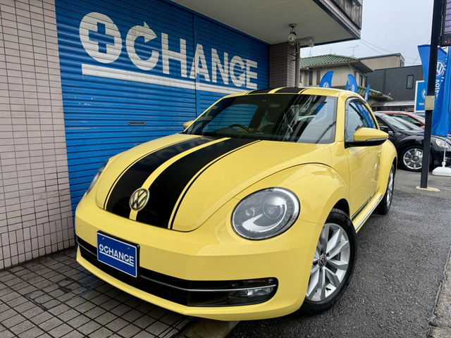 ザ・ビートル デザイン レザーパッケージ 黒革シートヒーターCDETCAクル