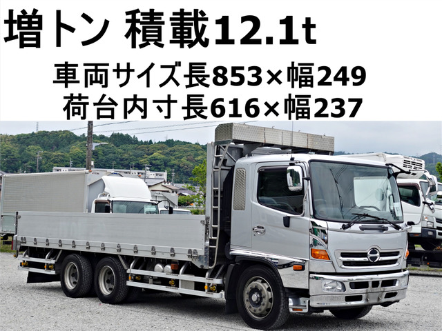 レンジャー  増トン積載12.1t平ボディー