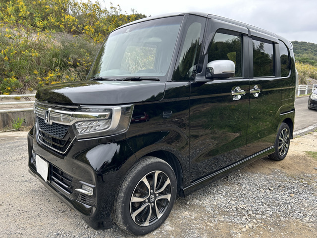 N-BOXカスタム G EX ホンダセンシング ナビ、Bカメラ、お買得車