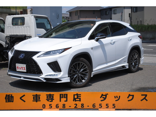 RX 450h Fスポーツ 4WD TRDエアロ 赤革S 4本出しマフラー