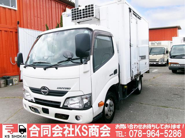 デュトロ  冷蔵冷凍車 10尺ボディ サイド扉 MT