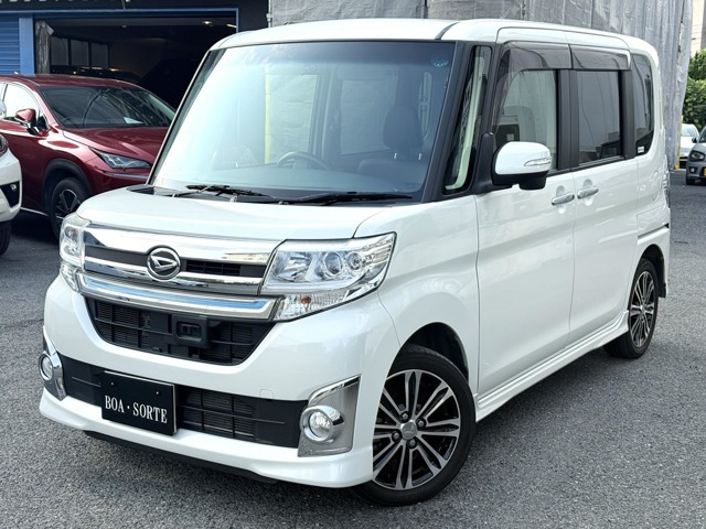 タントカスタム RS トップエディション SA 4WD ターボ 純正ナビ Bカメラ 両側PスラD