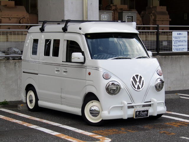 エブリイワゴン PZターボスペシャル 4WD キッチンカー ワーゲンバス仕様