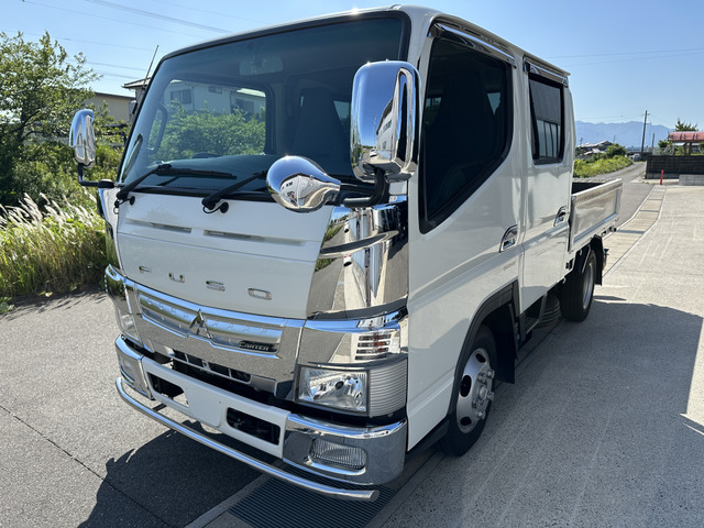 キャンター 3.0 ダブルキャブ ロング 全低床 Ad Blue Wキャブ 積載量2t