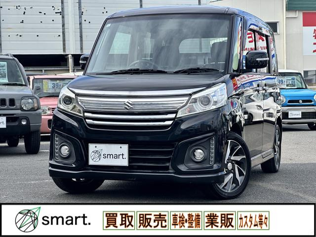 スペーシアカスタム XS ターボ 両側パワスラ!SDナビ!フルセグ!Bカメ