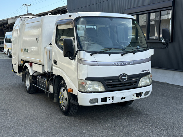 デュトロ  ハイブリッド 塵芥車 2t