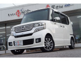 N-BOXカスタム G Lパッケージ 禁煙 スマキー ナビTV ETC HID