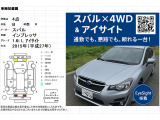 インプレッサスポーツ 1.6 i-L アイサイト 4WD 車検アリ。ナビTV