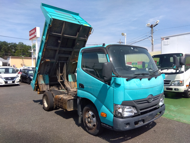 ダイナ  4.0D 新明和製ダンプ 全低床 2t積