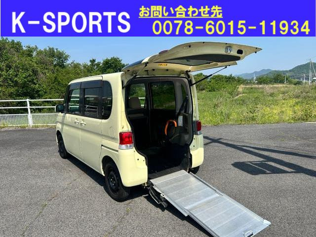 タント L 福祉車両 車椅子スローパー 車椅子固定装置付 4人乗り リアシート脱着可能