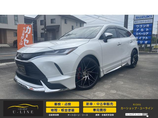 ハリアー 2.0 Z レザーパッケージ 12.3Mナビ・車高調・JBLワーク21