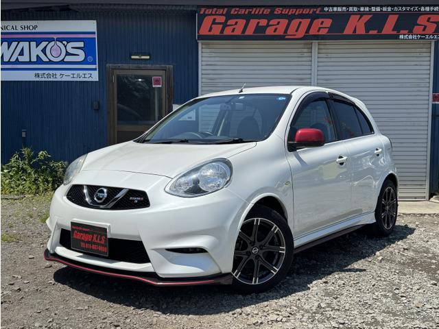 マーチ 1.5 NISMO S FF5MT夏冬タイヤLEDヘッドライト