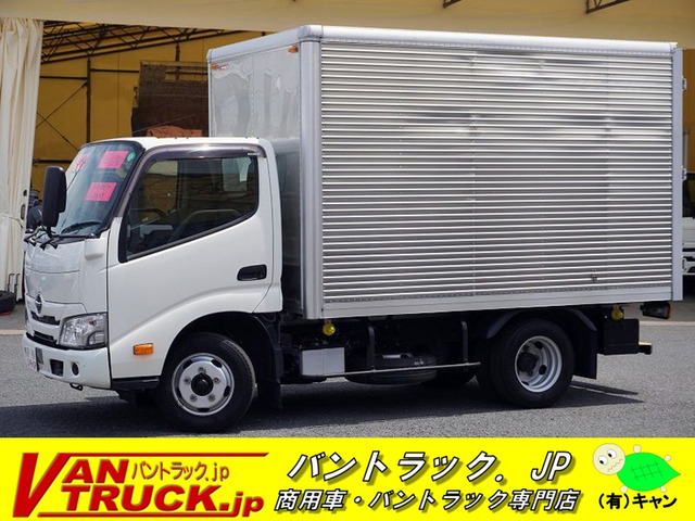 デュトロ 4.0 フルジャストロー ディーゼル 10尺 アルミバン 2トン積 ナビ AT