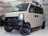 エブリイワゴン JPターボ ハイルーフ 4WD 新品スキッドバンパ-新品タイヤ新品Rラック