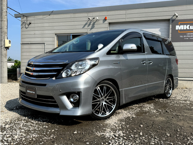 アルファードハイブリッド 2.4 SR 4WD シャレン20インチAW 車高調
