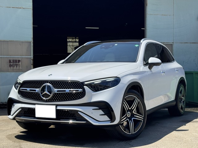 GLC 220d 4マチック (ISG搭載モデル) AMGラインパッケージ  4WD 白革パワーシートBur...